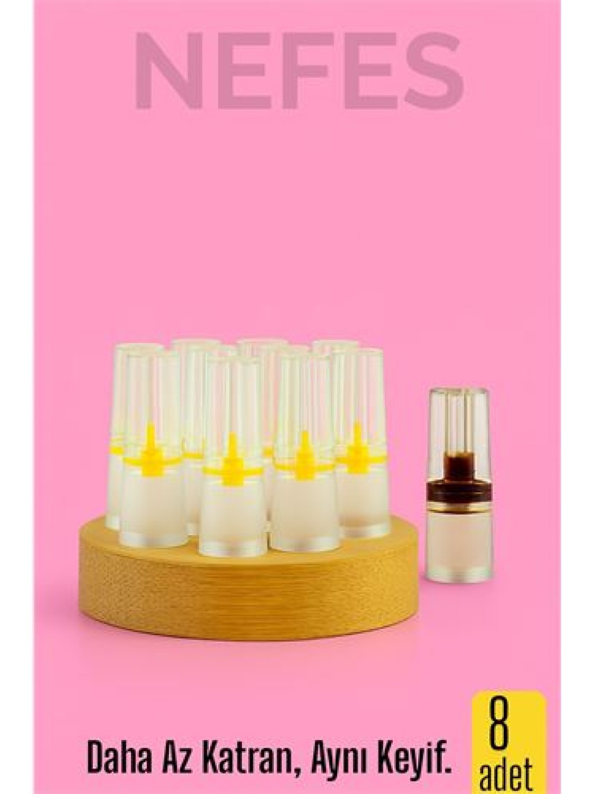 8'li Filtreli Ağzılık Extra Güçlü Sigara Filtresi