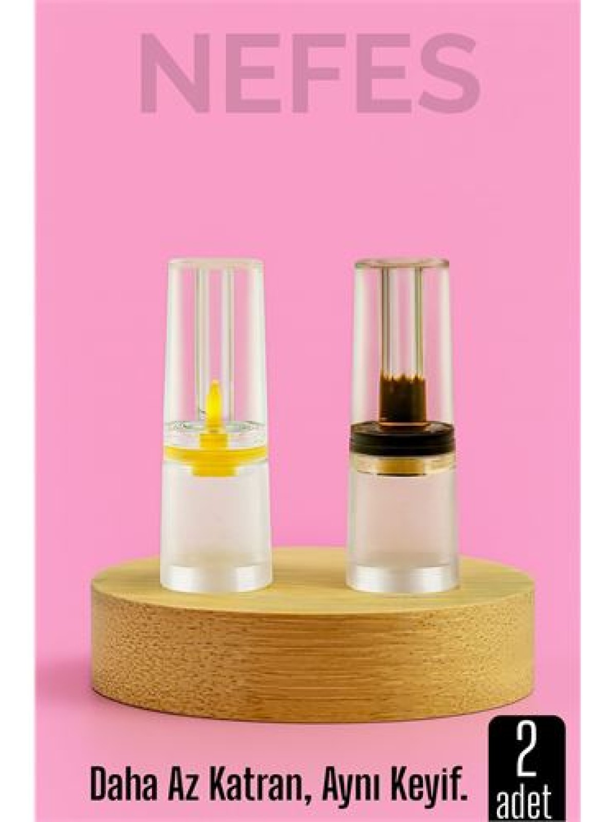 2'li Filtreli Ağzılık Extra Güçlü Sigara Filtresi