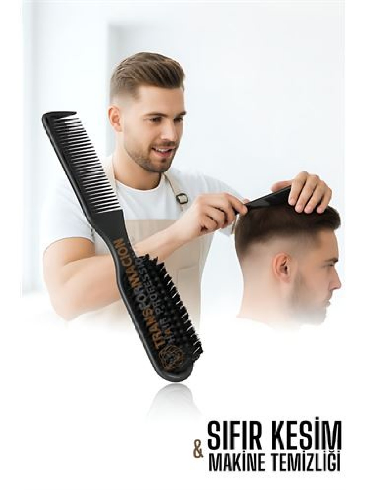 Fade Fırça – Berberler İçin Sıfır Kesim ve Makine Temizleme Fırçası