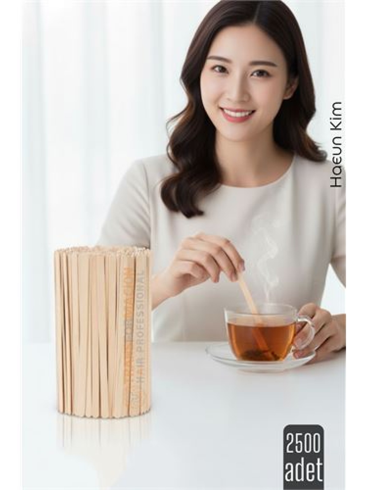 Ahşap Karıştırıcı Kaşık – 2500’lü Paket | Çay, Kahve ve Servis İçin Hijyenik ve Pratik!