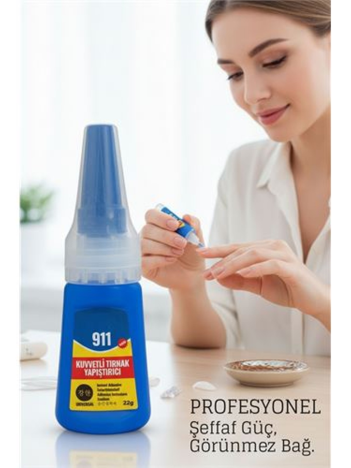Ultra Güçlü Profesyonel Protez Tırnak Yapıştırıcısı | Hızlı Etkili Tips Takma Tırnak Yapıştırıcı