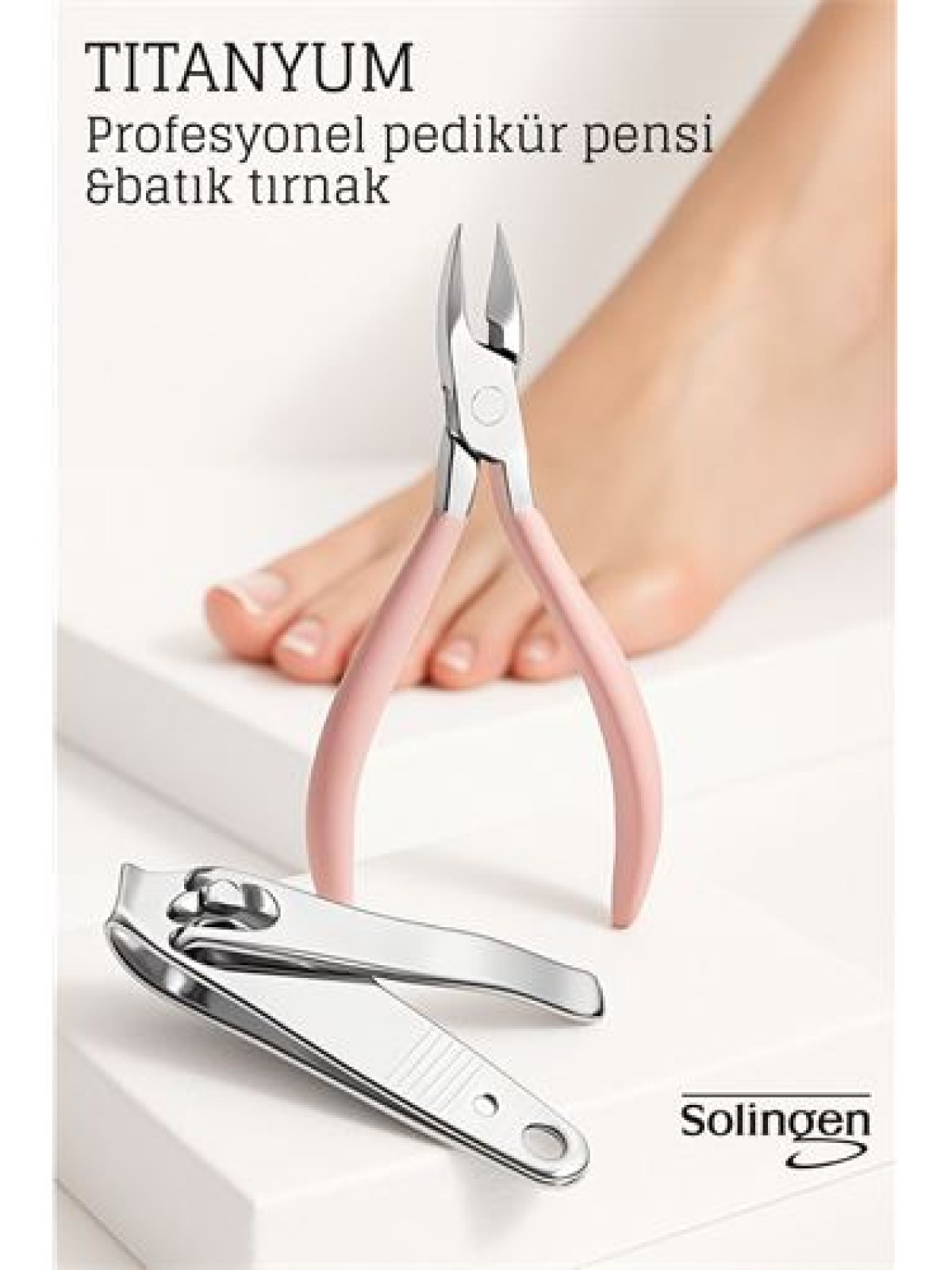 Pedikür Makası -  Batık Tırnak Makası Profesyonel Set