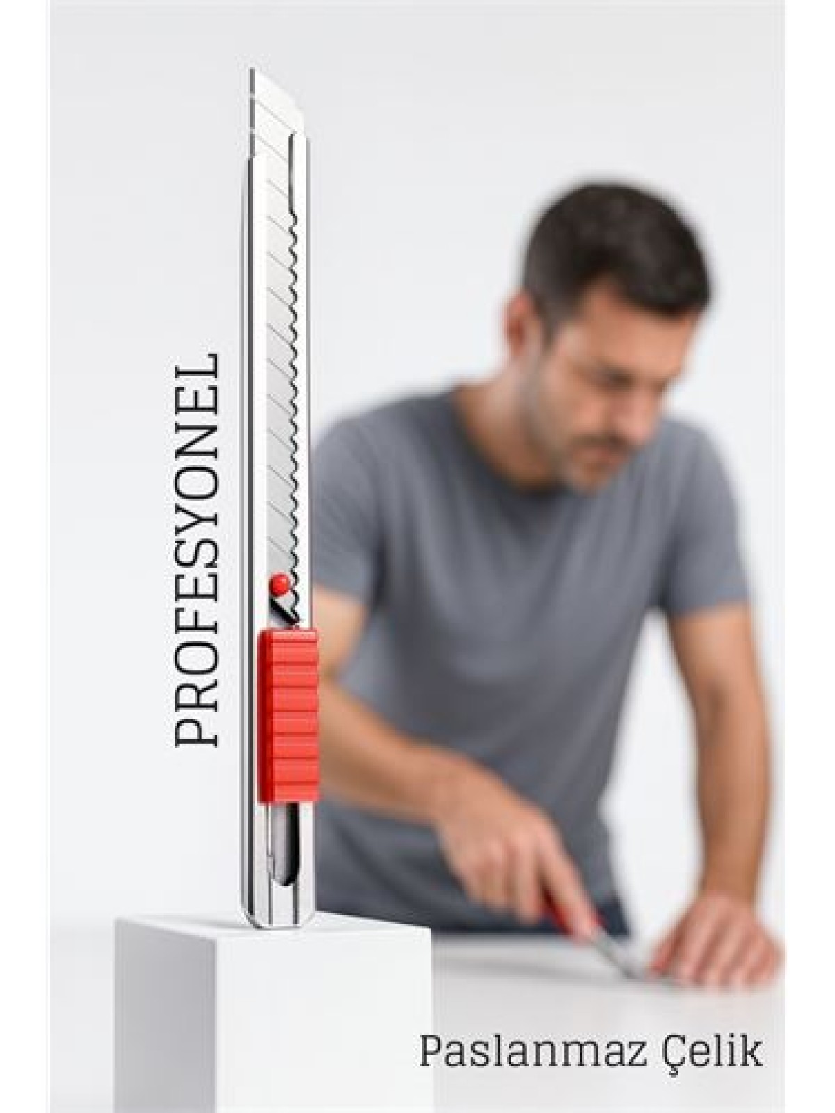 Çelik Maket Bıçağı - İnce Tip Maket Bıçağı Dayanıklı ve Keskin Profesyonel