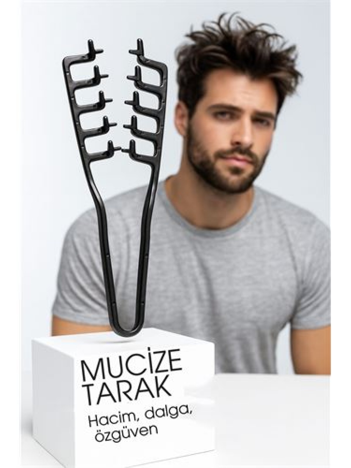 Mucizevi Tarak - Hacim, Dalga Tarağı Dağının Saç Uygulama Tarağı