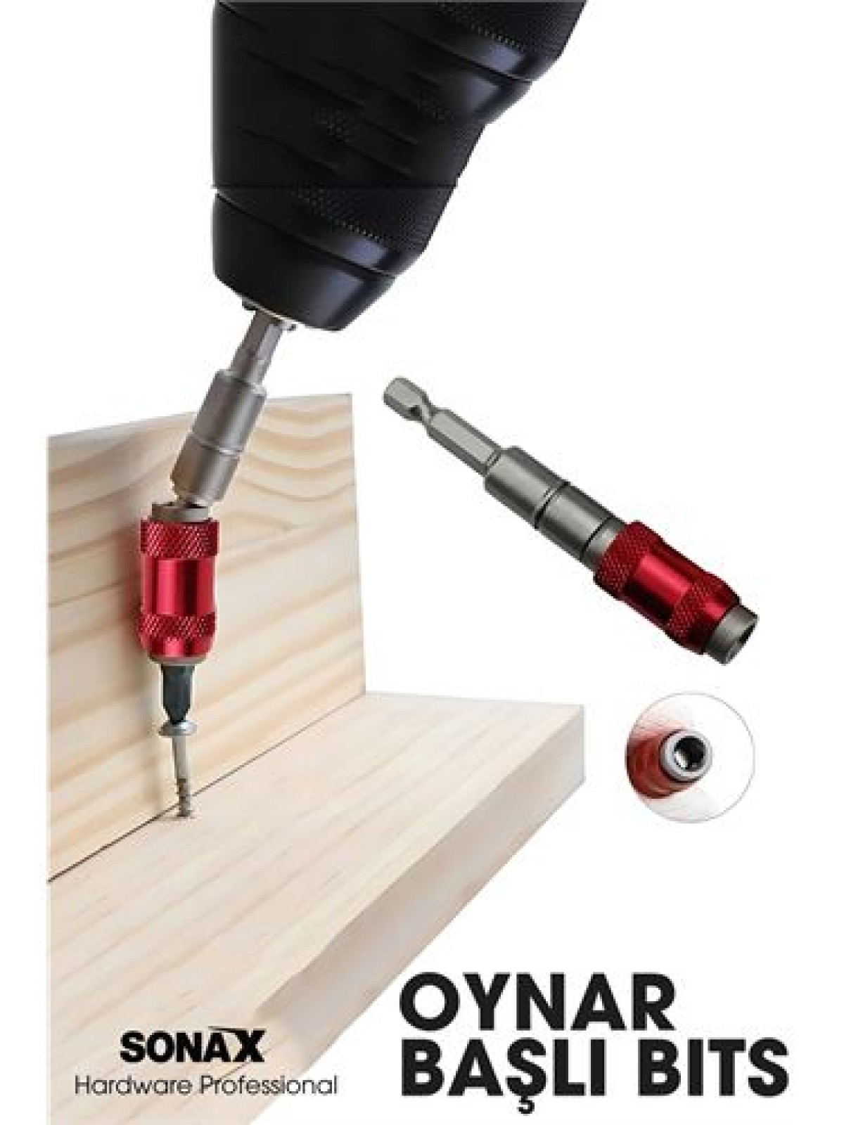 Manyetik Oynar Başlı Matkap Ucu Oynar Başlı Bits