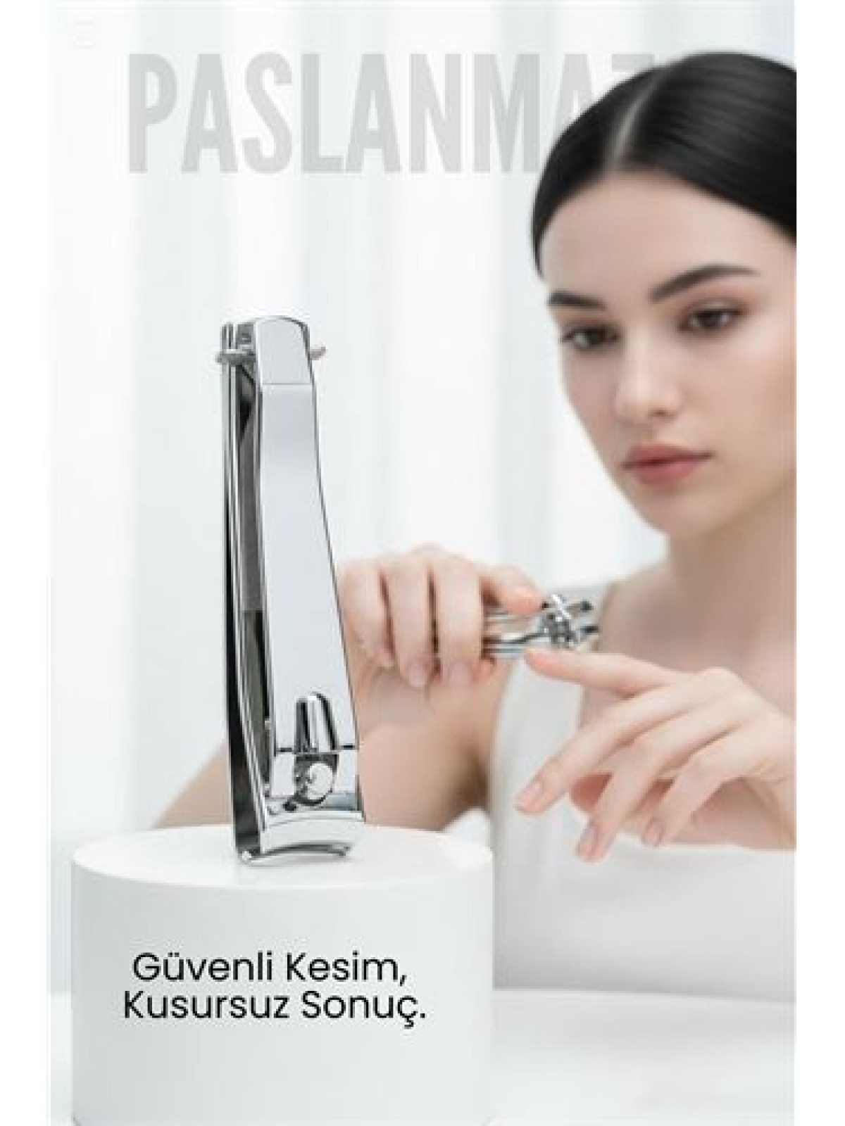 Jagger Alman Tip Tırnak Makası | Keskin ve Ergonomik Paslanmaz Çelik