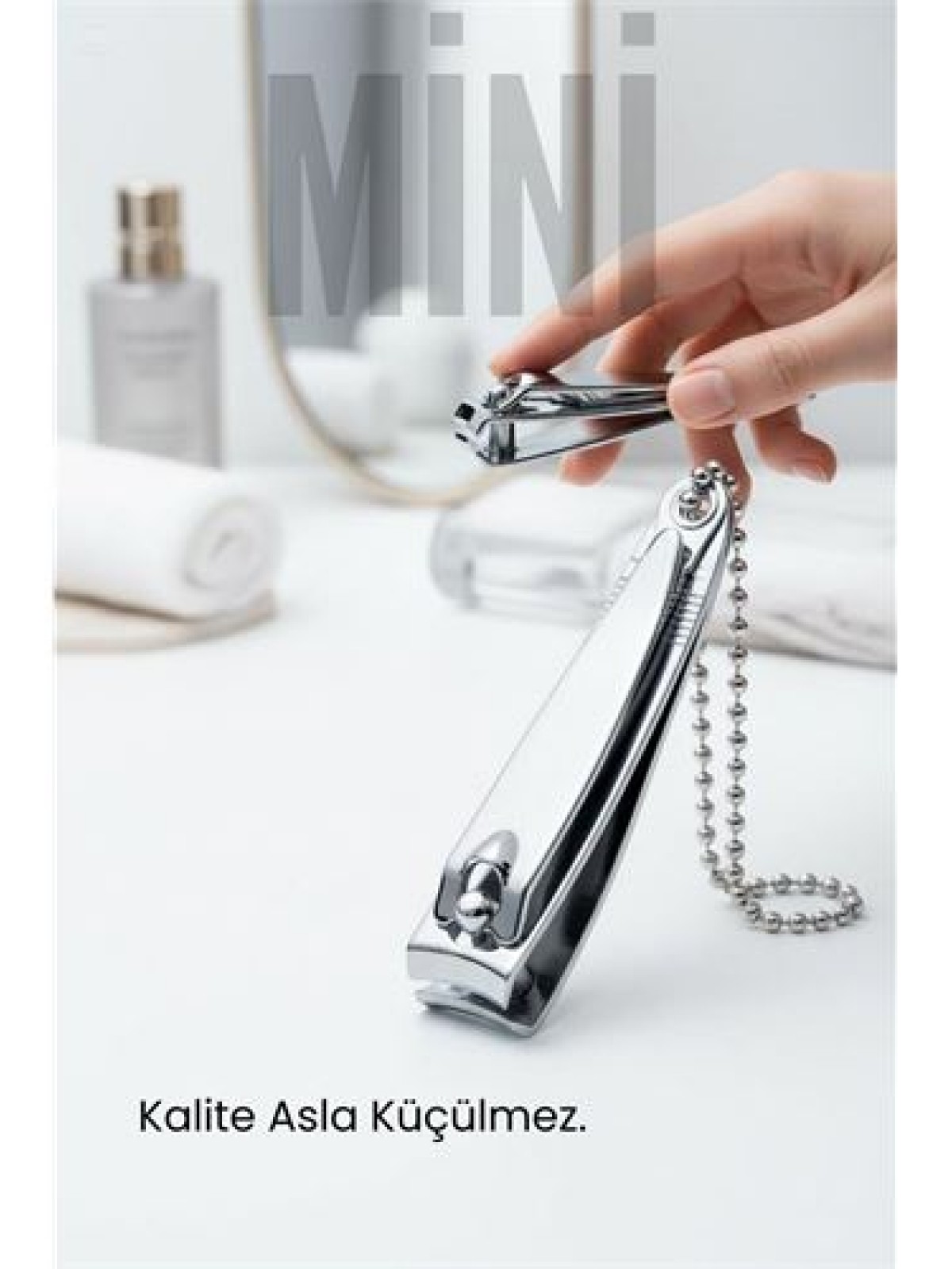 Mini Tırnak Makası | Keskin ve Ergonomik Cep Boy Paslanmaz Çelik
