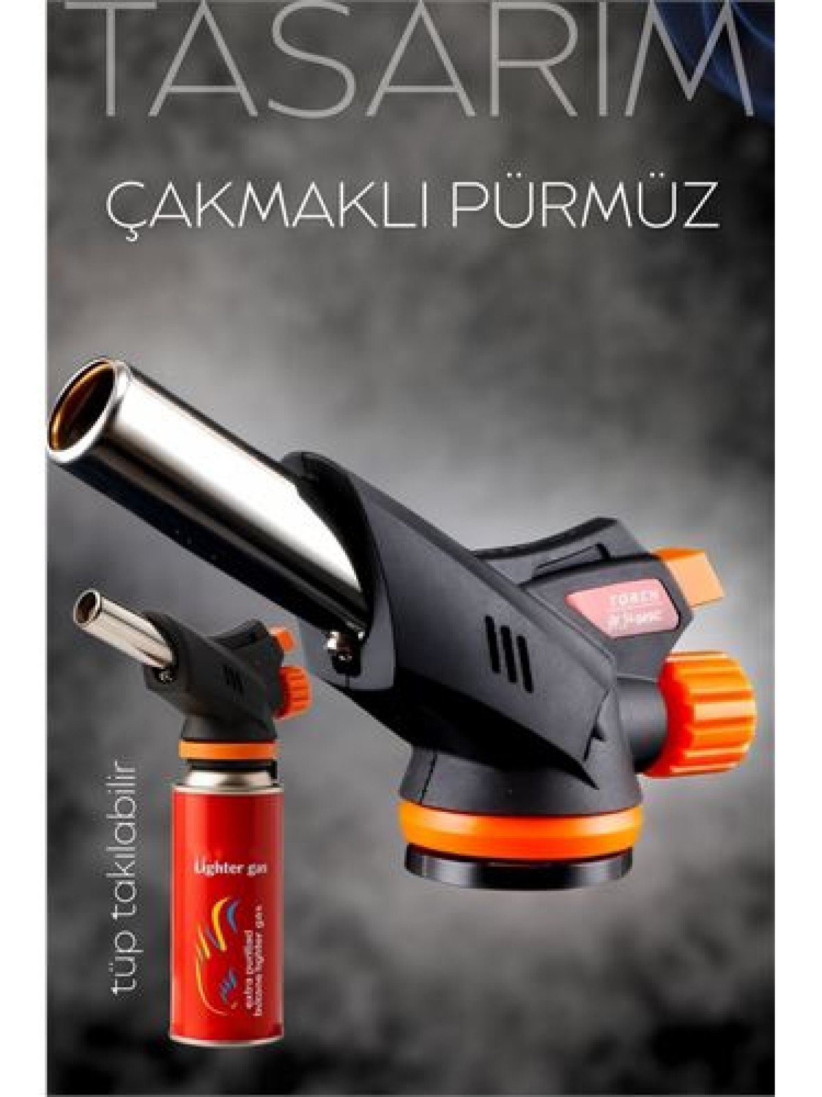 Çakmaklı Pürmüz Başlığı - Çakmak Gazı Bütan Gaz Uyumlu