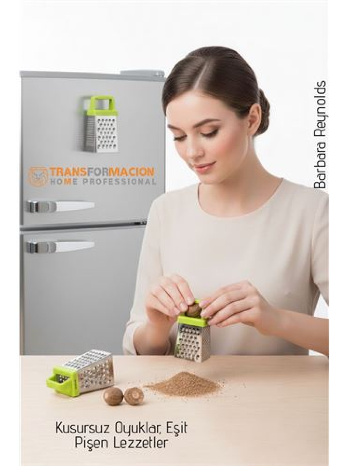 Mıknatıslı Mini Rende 5 cm – Paslanmaz Gurme Baharat Rendesi & Buzdolabı Magneti