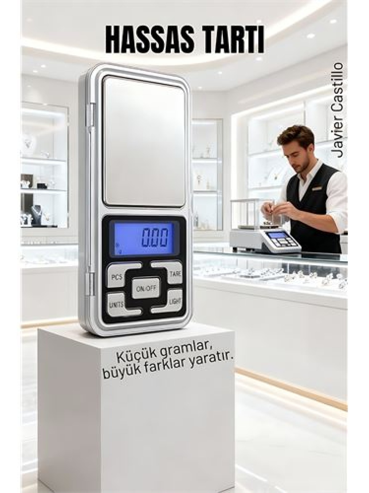 Hassas Cep Tartısı 0.01g - 200g | Kuyumcu & Mutfak Tipi Profesyonel Dijital Ölçüm Cihazı