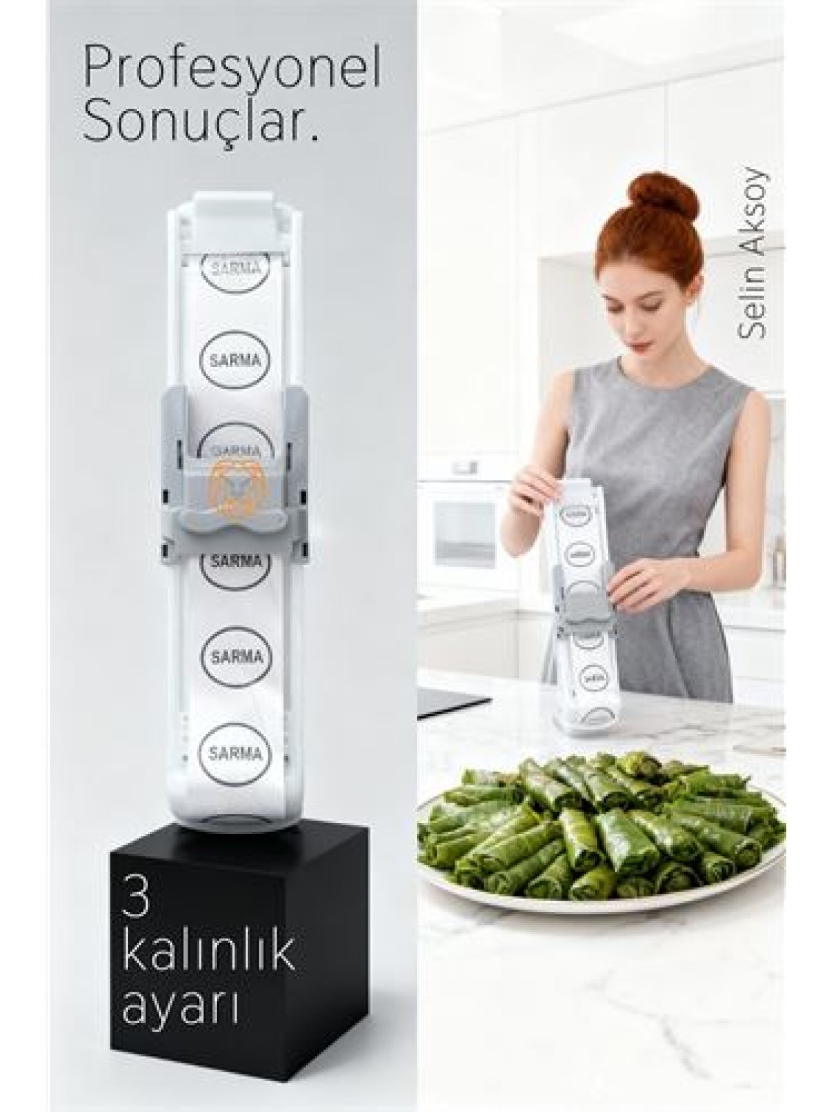 Ultra Pratik Yaprak Sarma Makinesi – Şef Dokunuşuyla Kusursuz ve Eşit Sarımlar