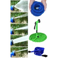 22.5 Metre Uzayan Bahçe Sulama Araç Yıkama Hortumu 7 Kademeli Başlık 22.5 Metre Uzayan Bahçe Sulama Araç Yıkama Hortumu 7 Kademeli Başlık