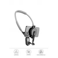 360 Derece Ayarlanabilir Boyun Askılı Manyetik Telefon Tutucu