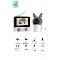Bebek Kamerası Kumandalı Monitörlü Karşılıklı Konuşma Özellikli , Hatırlatıcılı Ip Bebek Kamerası Bebek Kamerası Kumandalı Monitörlü Karşılıklı Konuşma Özellikli , Hatırlatıcılı Ip Bebek Kamerası