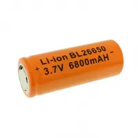 Bl26650 3.7v 6800 Mah Lithium Li-ion Şarjlı Pil