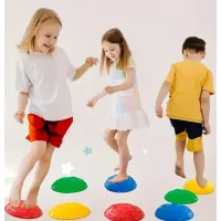 Çocuk Yarım Küre denge Ve Koordinasyon Adası 6 Lı Set