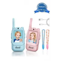 Çocuklar Için Görüntülü Telsiz Konuşma Özellıklı El Telsizi Şarj Edılebılır 50 Mt Menzil Wifi Gerektirmez Çocuklar Için Görüntülü Telsiz Konuşma Özellıklı El Telsizi Şarj Edılebılır 50 Mt Menzil Wifi Gerektirmez