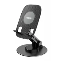 F17s  Masaüstü Telefon Tutucu Döner Tabanı Alüminyum Paslanmaz Çelik Katlanabilir