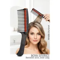 Profesyonel Saç Boyama Tarağı – Renk Ayırıcı & Boya Sıyırıcı Kuaför Tarağı Profesyonel Saç Boyama Tarağı – Renk Ayırıcı & Boya Sıyırıcı Kuaför Tarağı